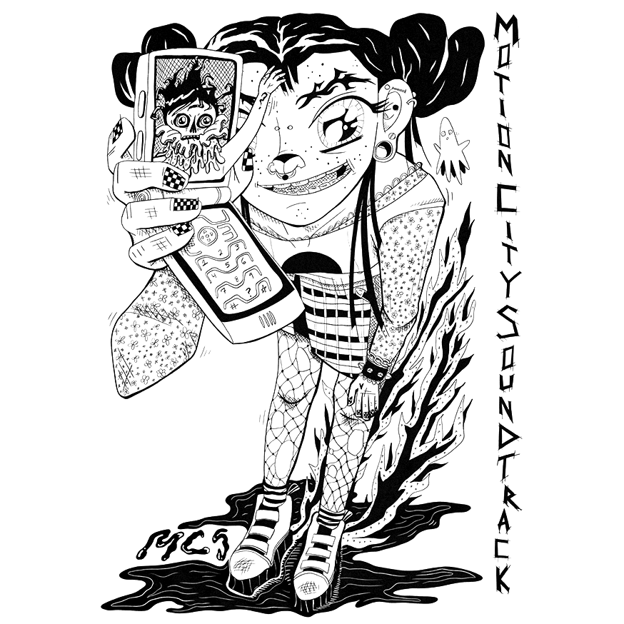 Motion City Soundtrack Nice Girl poster