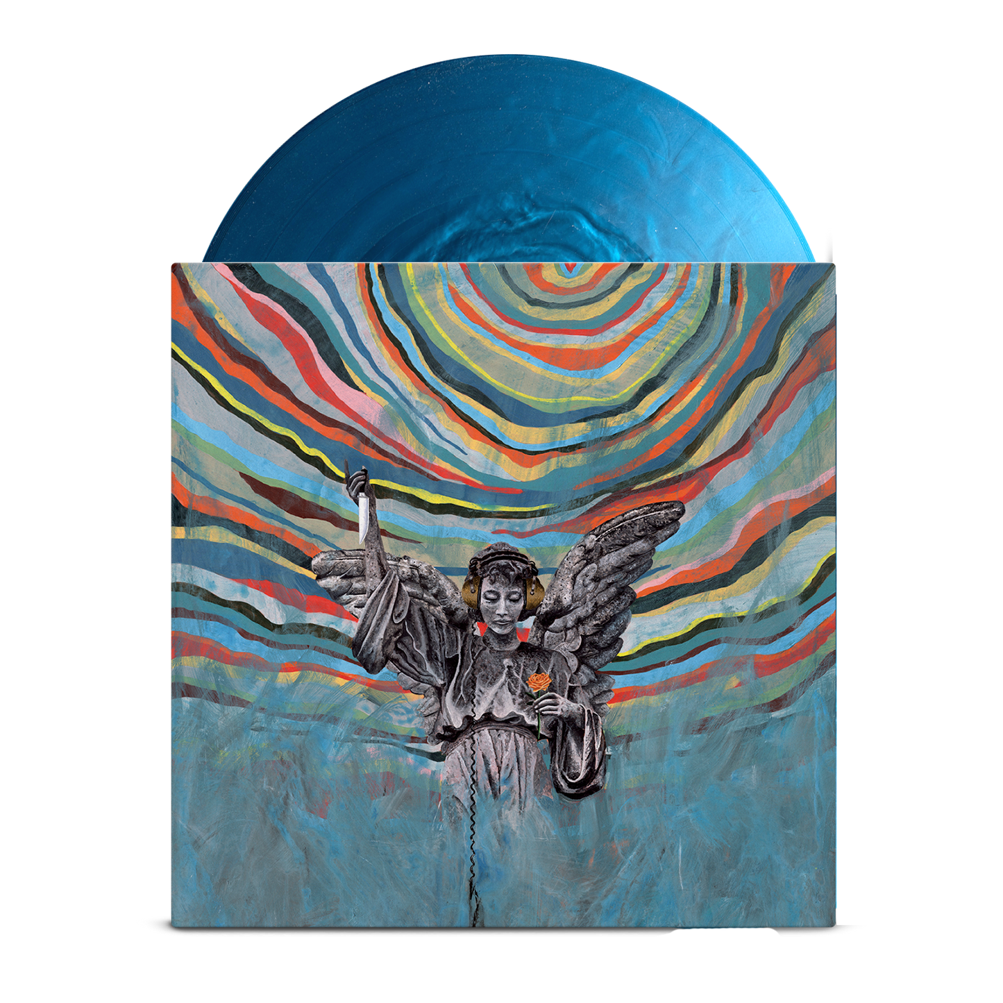 The Same Old Wasted Wonderful World Vinyl - Teal Wave