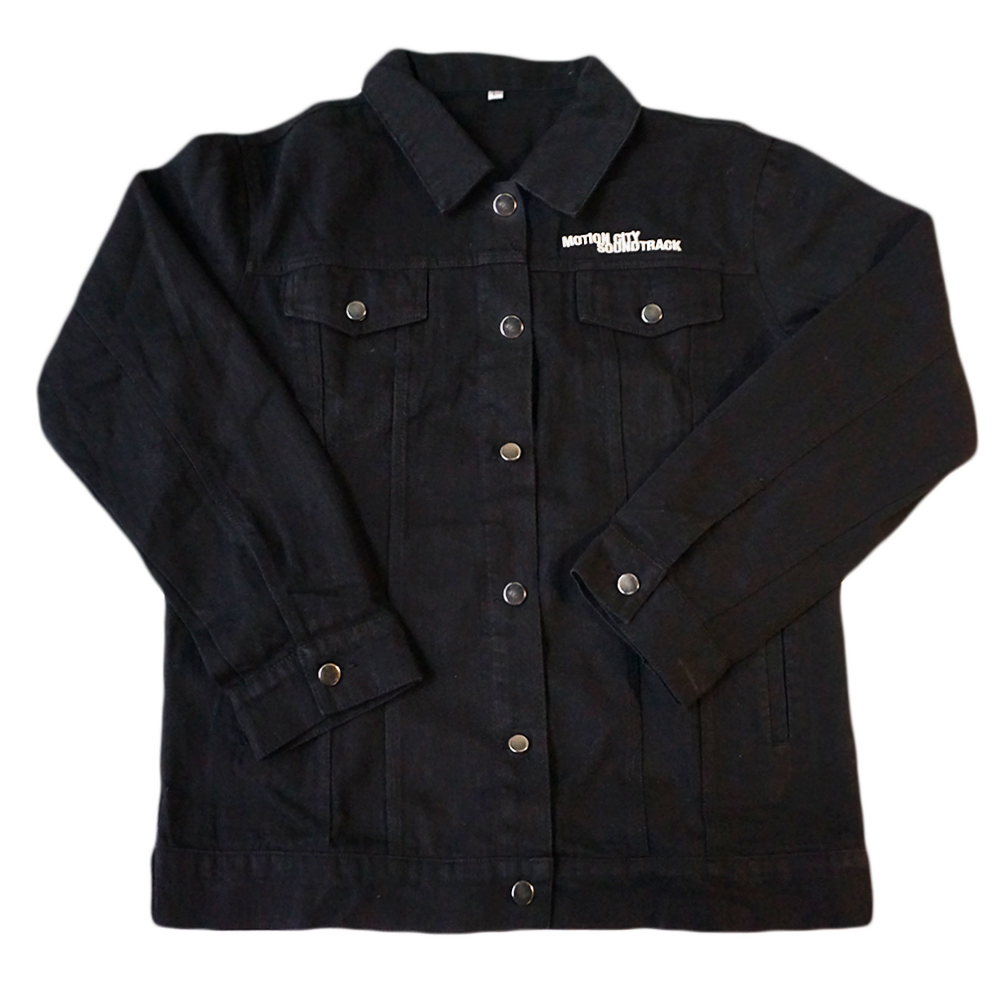 Denim Jacket + Patch Set - Motion City Soundtrack - Outerwear