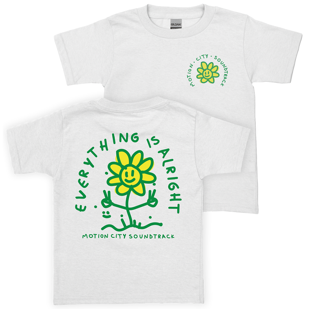 Everything is Alright Tee front and back