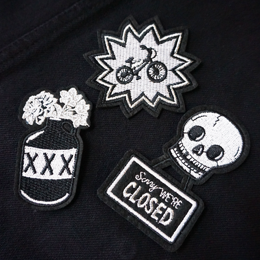 Denim Jacket + Patch Set - Motion City Soundtrack - Outerwear