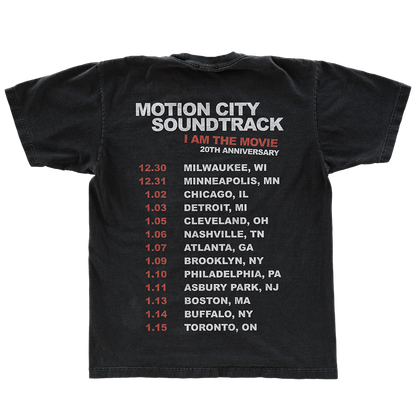 I Am the Movie Tour - City Tee back