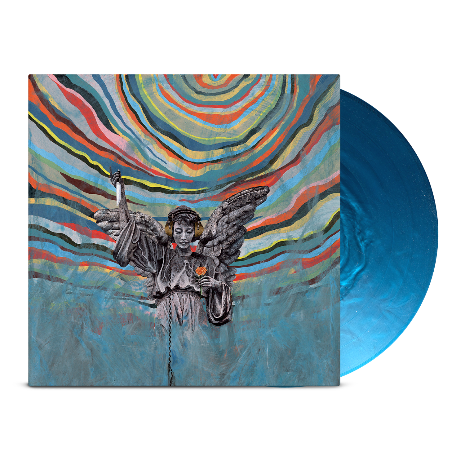 The Same Old Wasted Wonderful World Vinyl - Teal Wave