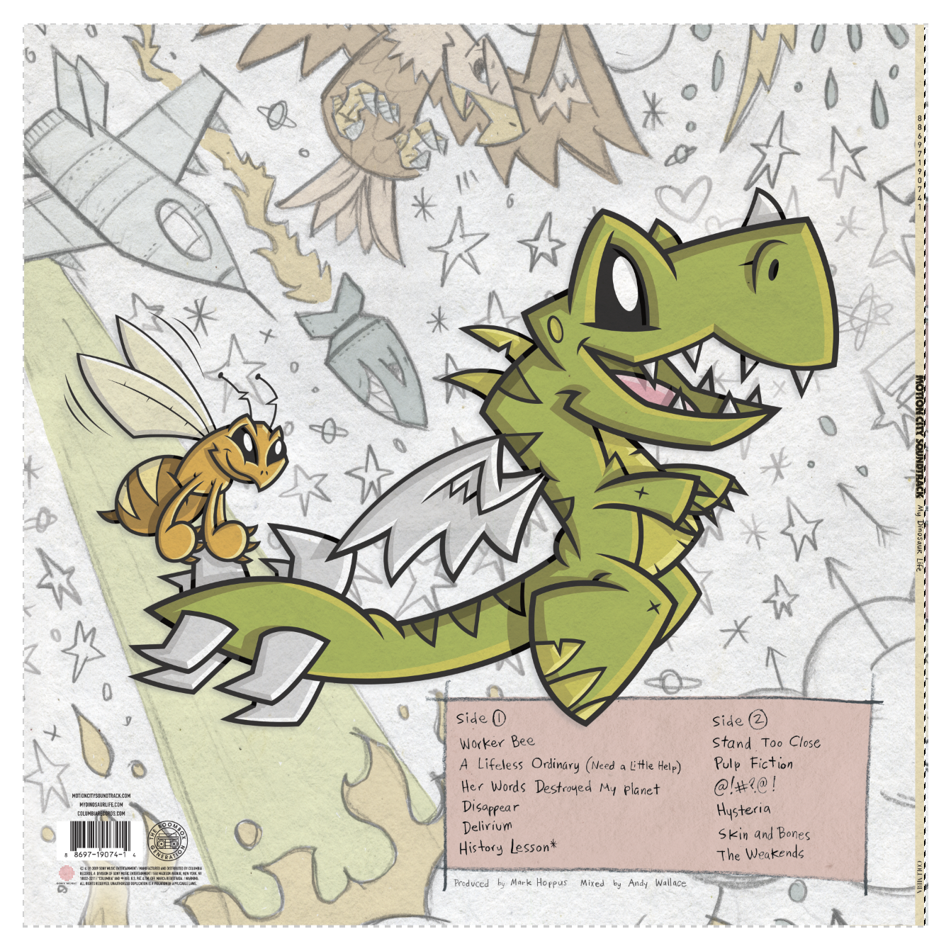Motion City Soundtrack My Dinosaur Vinyl
