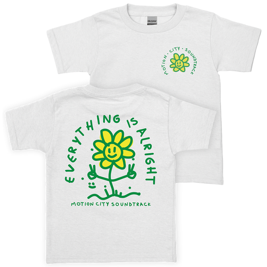 Everything is Alright Tee front and back