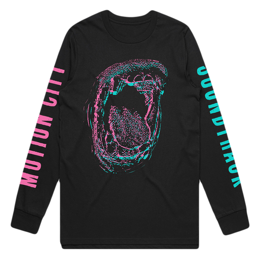 Mouth Longsleeve Tee - Motion City Soundtrack - T-Shirt